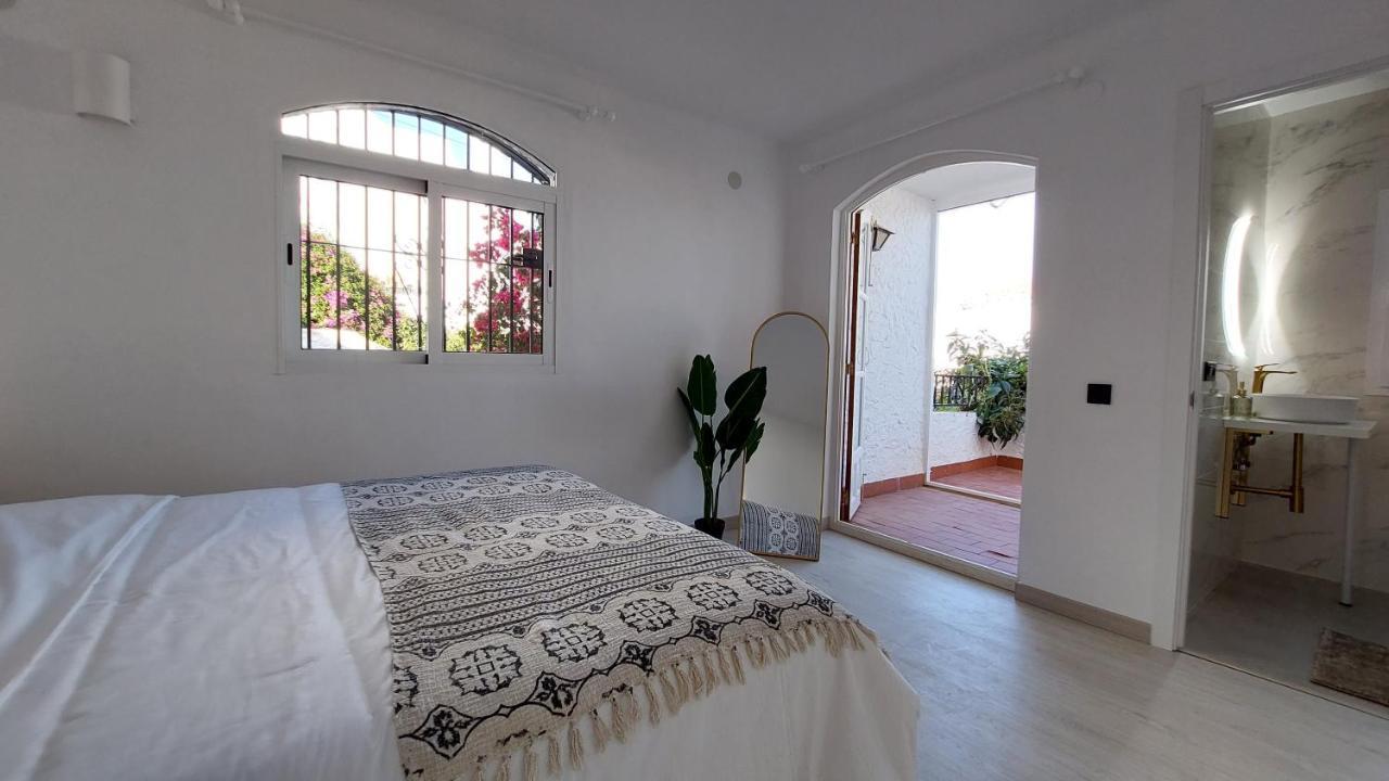New Boho Home With Balcony, Private Garden And Communal Pool Nerja Extérieur photo