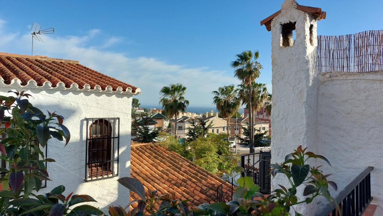 New Boho Home With Balcony, Private Garden And Communal Pool Nerja Extérieur photo