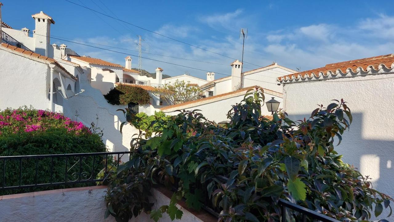 New Boho Home With Balcony, Private Garden And Communal Pool Nerja Extérieur photo